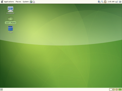 GNOME 2.18 Desktop